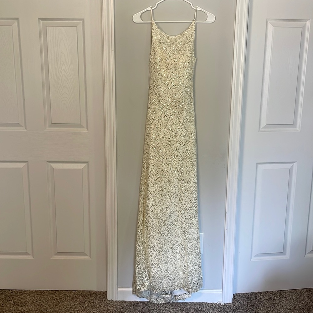 Long Formal Backless Dress